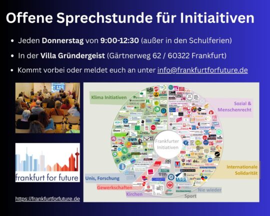 Vernetzungs-Sprechstunde in Villa-Gründergeist
