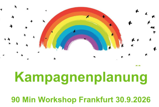 Kampagnen-Workshop von Maurice & Irmgard
